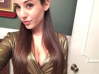 Angie Varona taking a selfie
