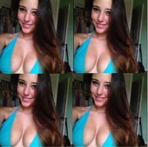 Angie Varona in a bikini