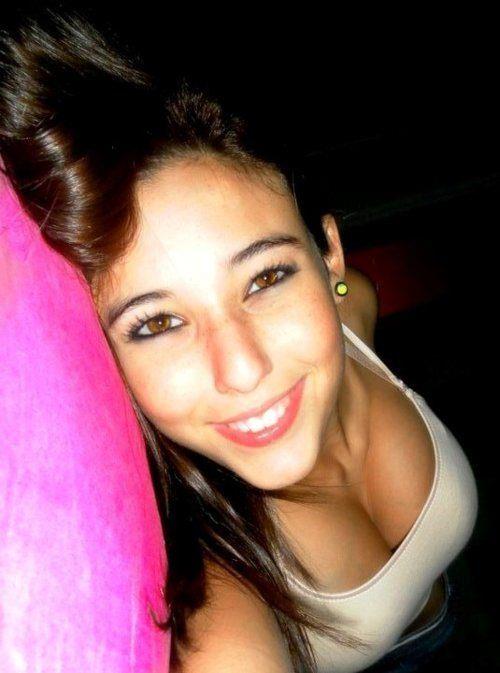 Angie Varona taking a selfie