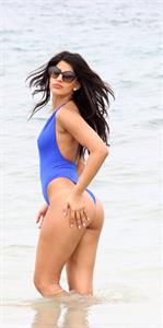 Jasmin Walia in a bikini - ass