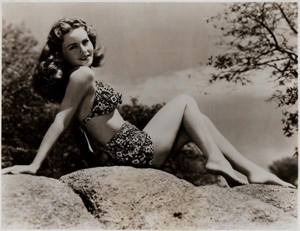 Jeanne Crain in a bikini