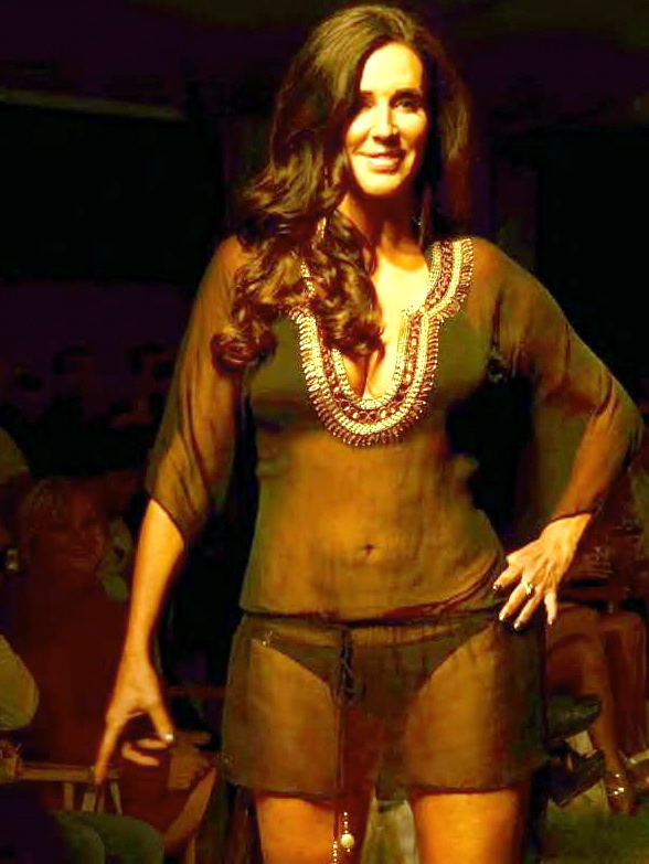 Patti Stanger in lingerie