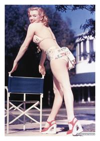 Marilyn Monroe in a bikini