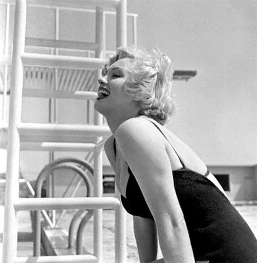 Marilyn Monroe in a bikini