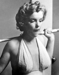 Marilyn Monroe in a bikini