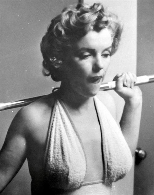 Marilyn Monroe in a bikini