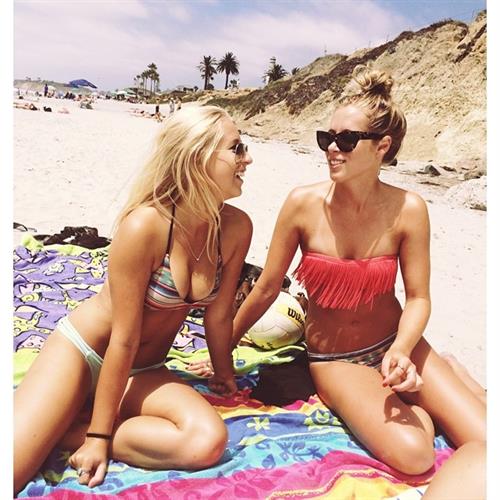 Anonymous in a bikini