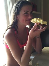 Anonymous in a bikini