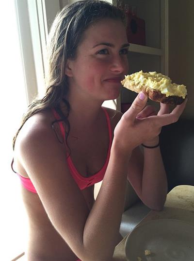 Anonymous in a bikini