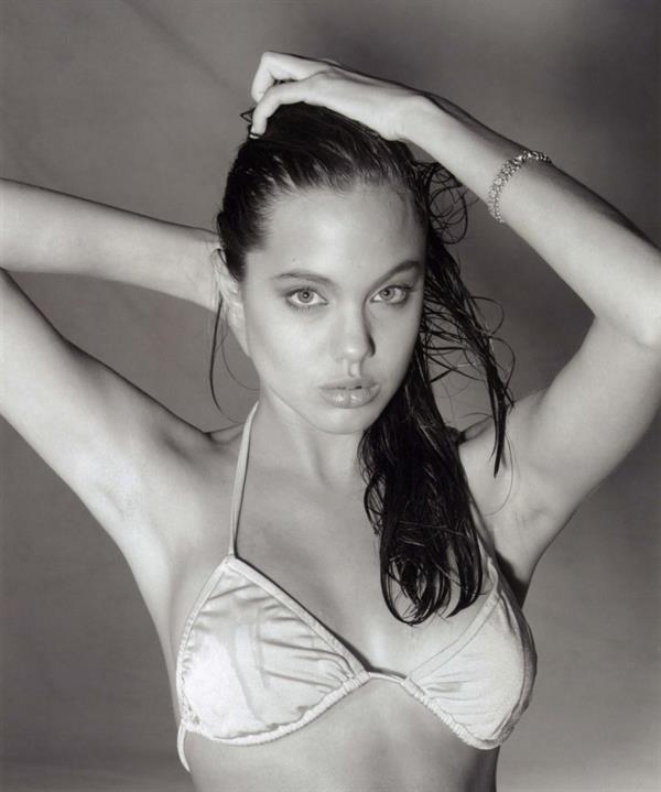 Angelina Jolie in a bikini