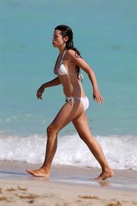 Amelia Warner in a bikini