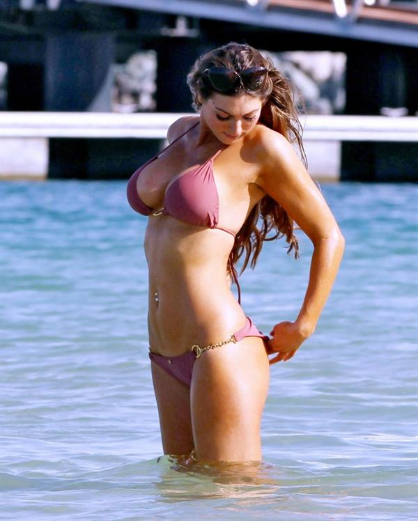 Luisa Zissman in a bikini