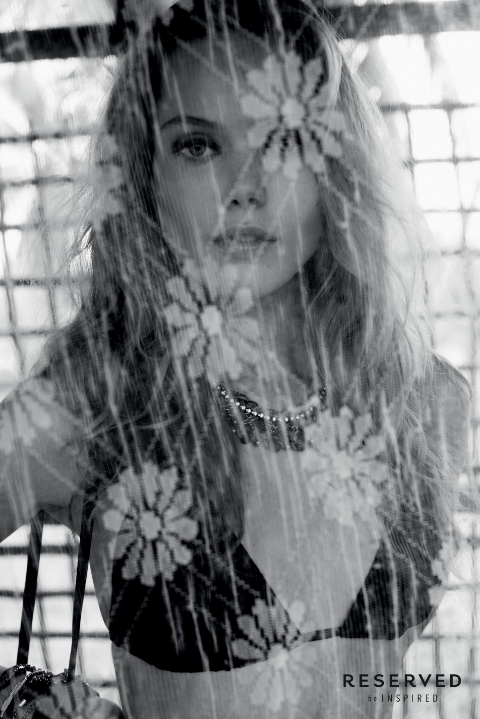 Frida Gustavsson in a bikini