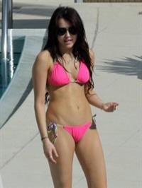 Miley Cyrus in a bikini