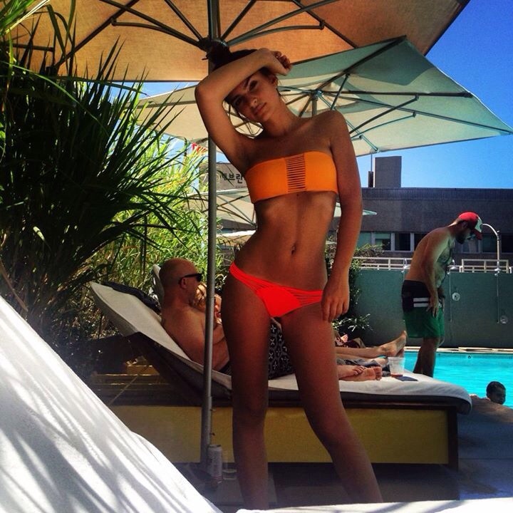 Emily Ratajkowski in a bikini