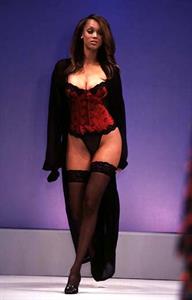 Tyra Banks in lingerie