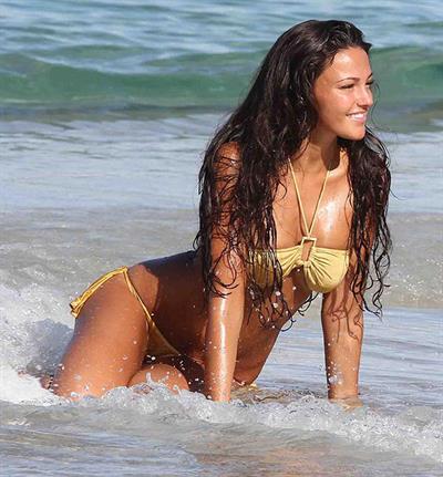 Michelle Keegan in a bikini