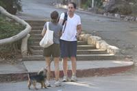 Natalie Portman – walking her dog in LA 8/16/13  