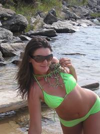 Anonymous in a bikini