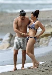 Kym Marsh in a bikini
