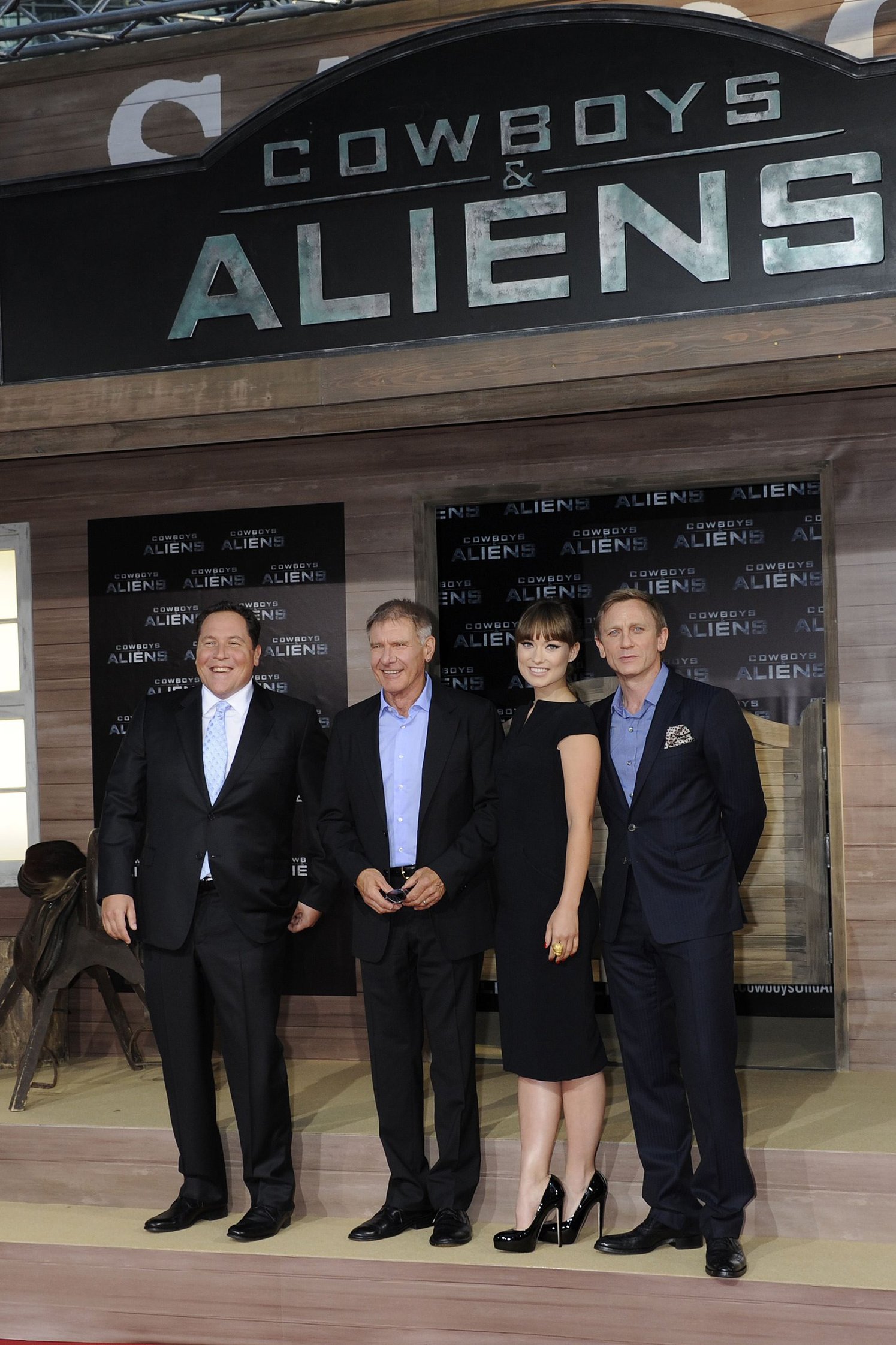 Olivia Wilde attends the Berlin premiere of Cowboys and Aliens on August 8, 2011 