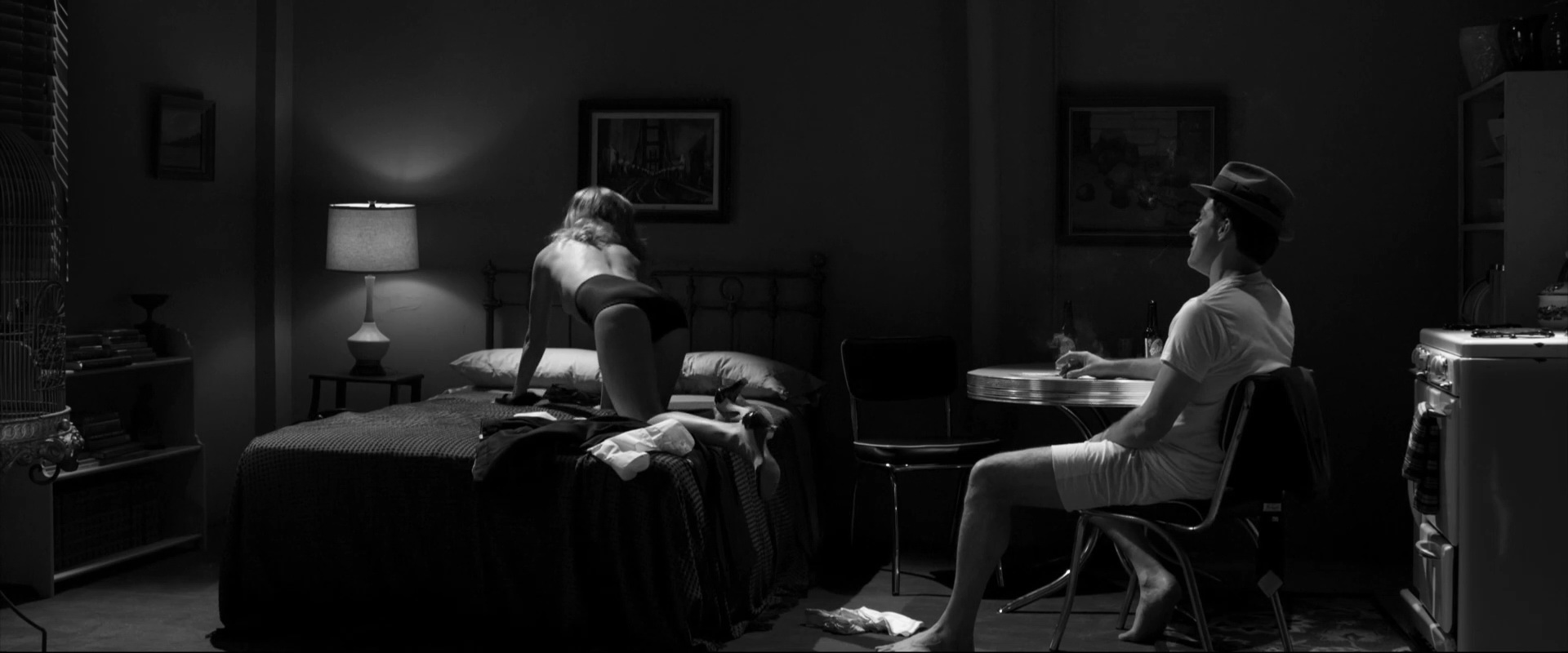 Malin Akerman in lingerie