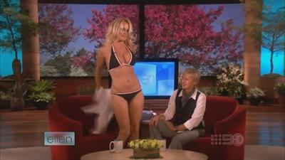 Pamela Anderson in a bikini