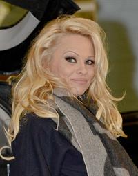 Pamela Anderson At ITV Studios in London 03.01.13 