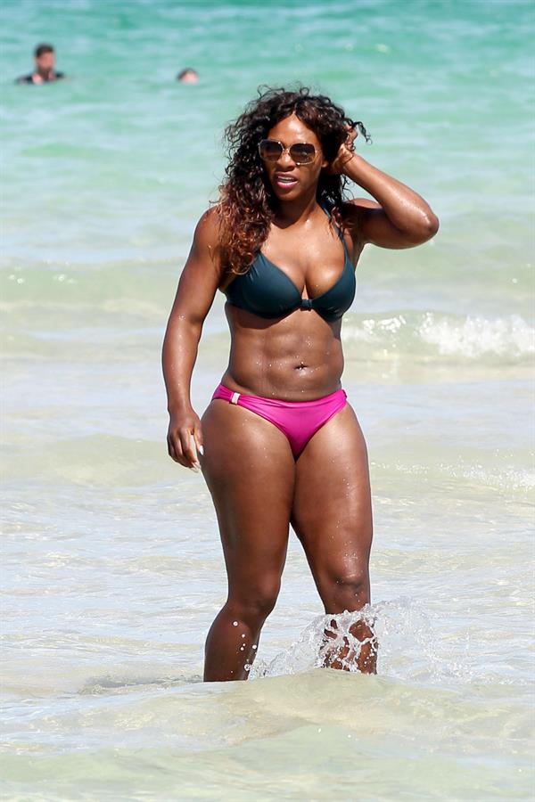 Serena Williams in a bikini