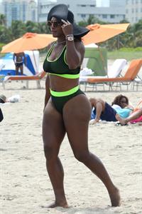 Serena Williams in a bikini