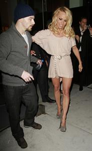 Pamela Anderson Mario Testino Gallery Exhibition Opening West Hollywood February 23, 2013 