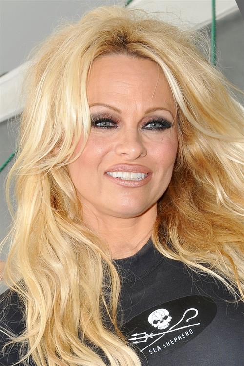 Pamela Anderson Launches Sea Shepherds Operation Zero Tolerance Whale Defense Campaign on November 2, 2012 