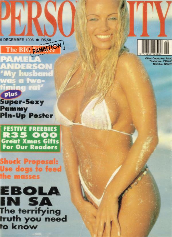 Pamela Anderson in a bikini