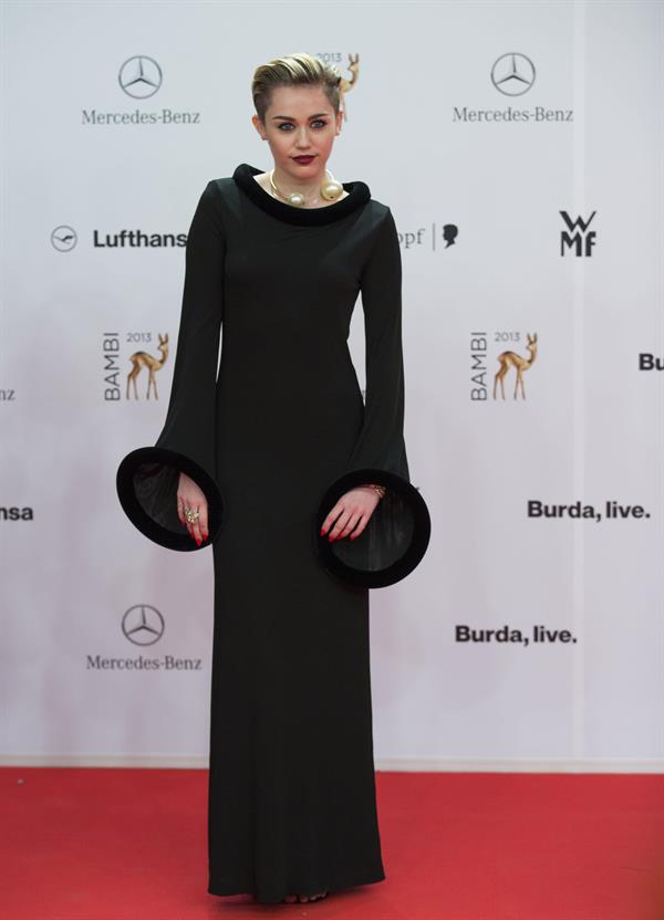 Miley Cyrus – 2013 Bambi Awards in Germany 11/14/13