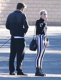 Miley Cyrus leaving a family gathering in Palm Springs 12/26/12 